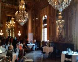 The opera company has various dining restaurants but has one special restaurant which is only operational in the summer season.